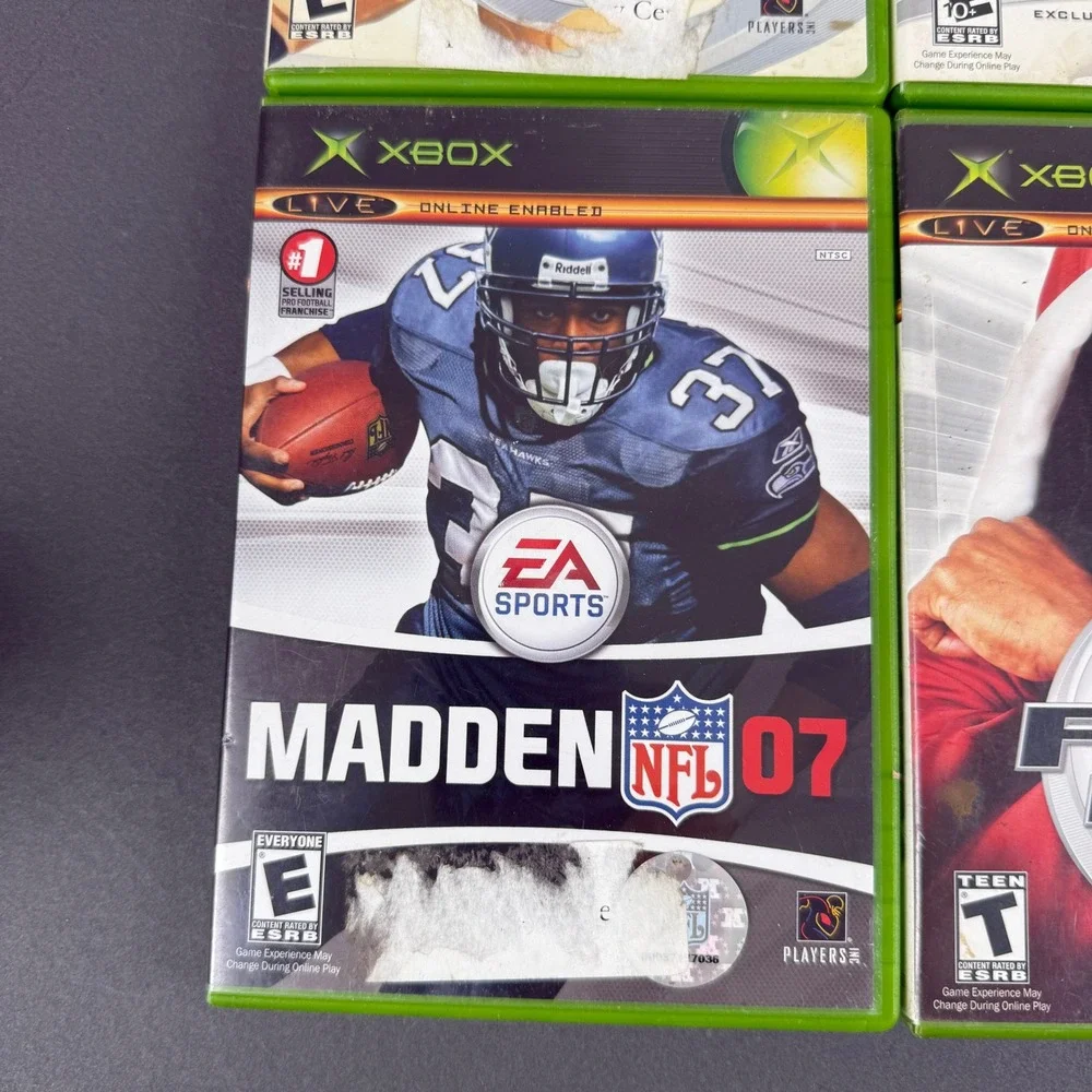 Xbox‎ 360 Sports Video Game lot Madden NHL Fight Night NCAA Football lot of 12